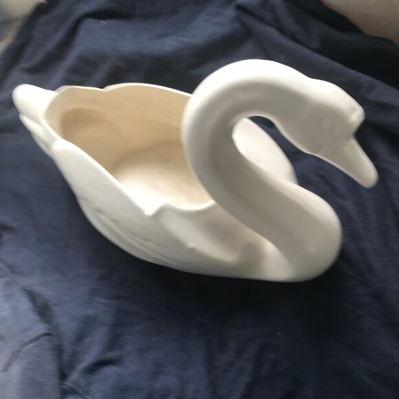 Bauer pottery vintage swan planter - Picture 1 of 8